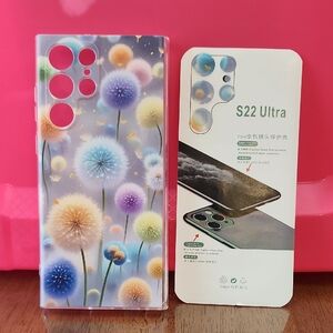 Floral Pattern Phone Case for S22 Ultra